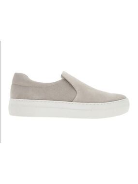 J/slides NYC suede Attire Platform Slip On Sneakers Size 9